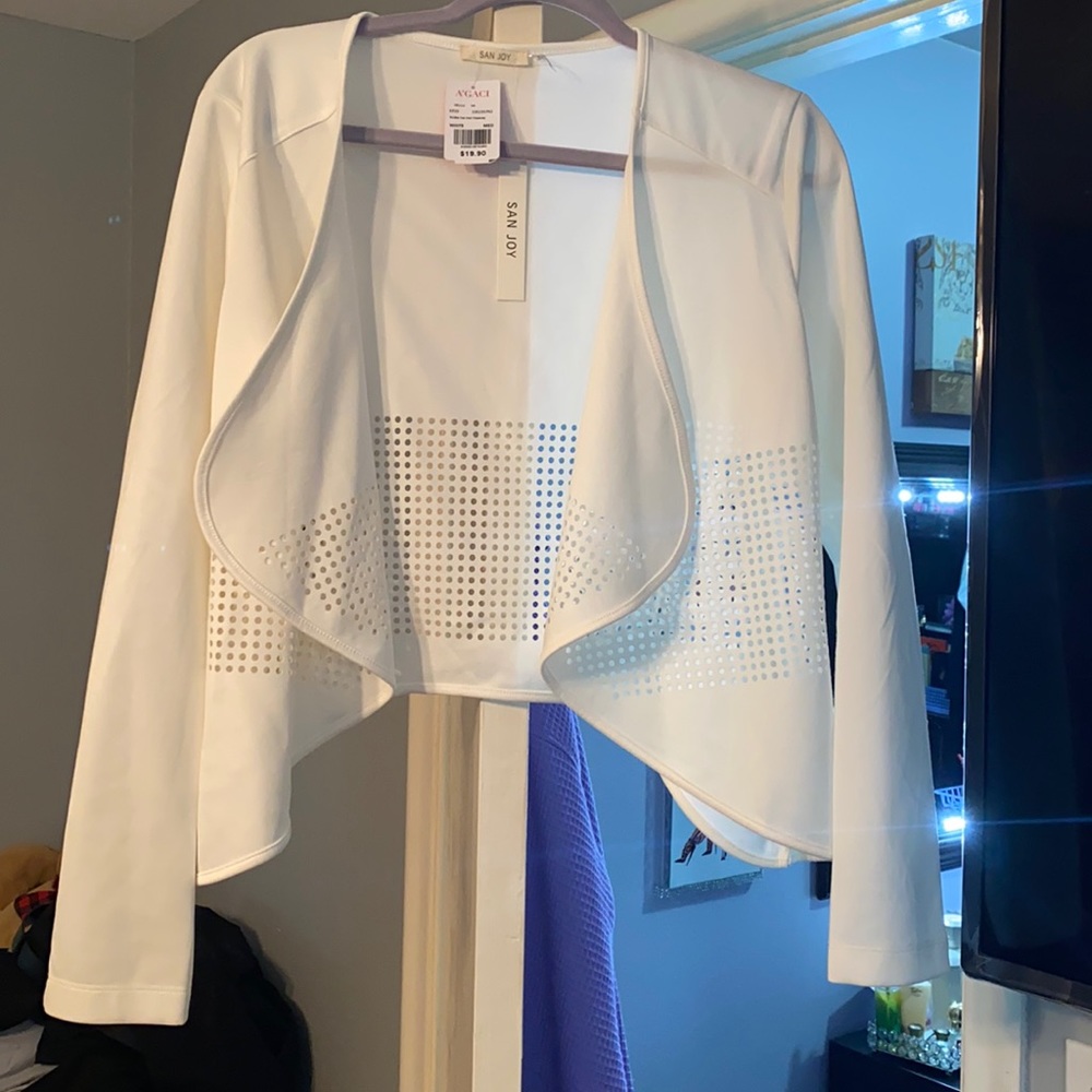 Off white blazer